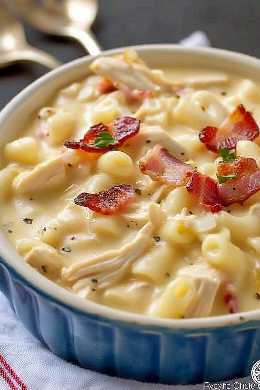Creamy Chicken Bacon Chowder