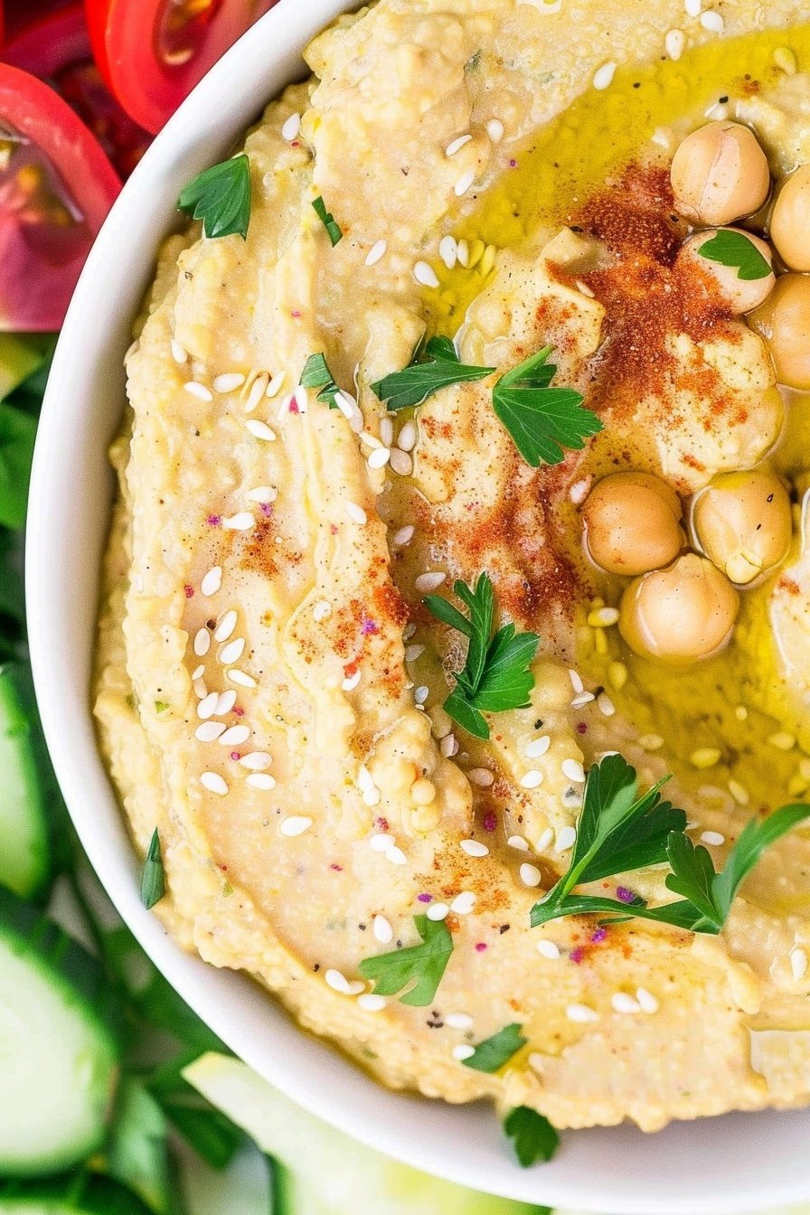 Creamy Sesame Chickpea Dip