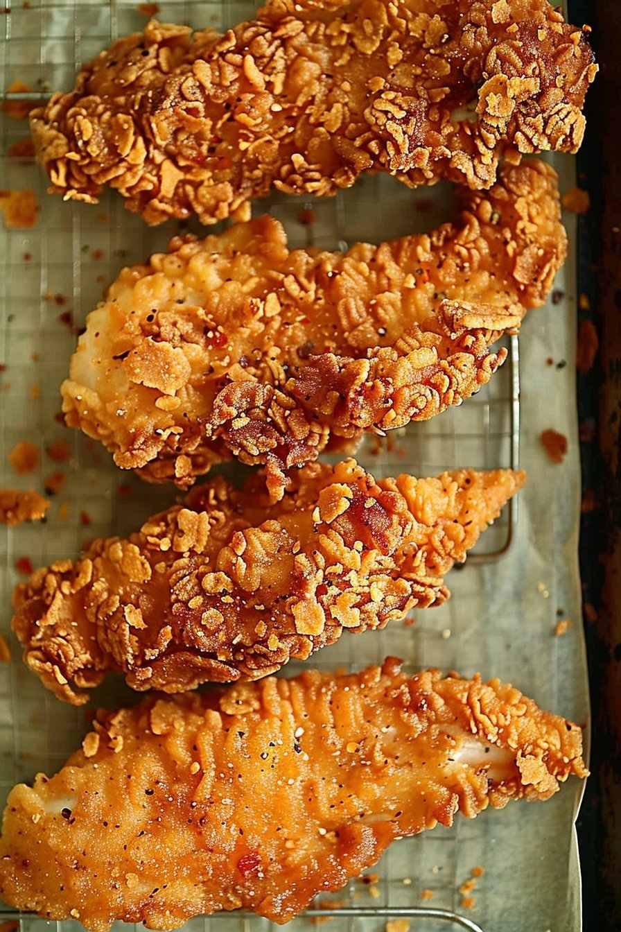 Crispy Cracker Chicken Strips