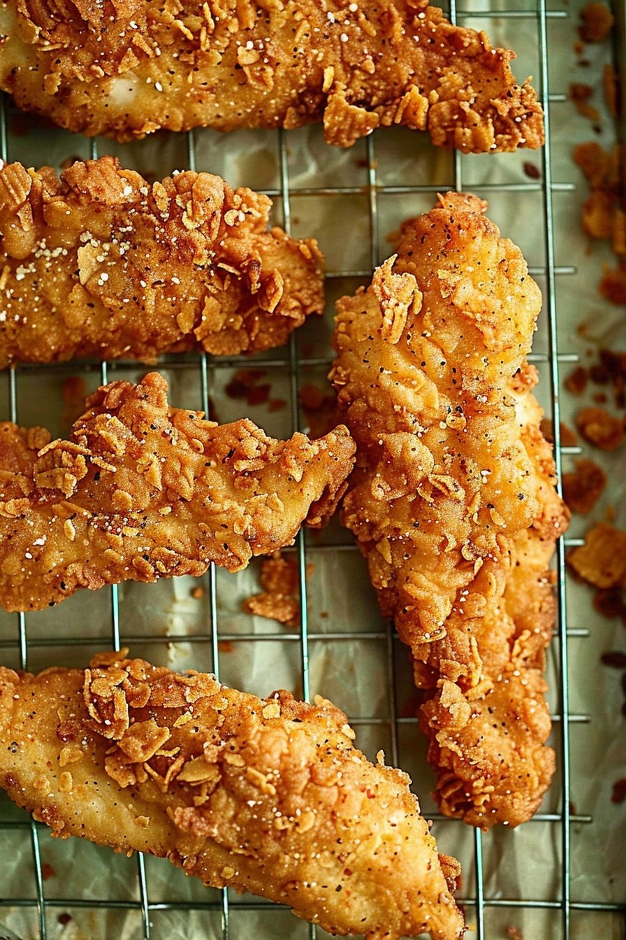 Crispy Cracker Chicken Strips