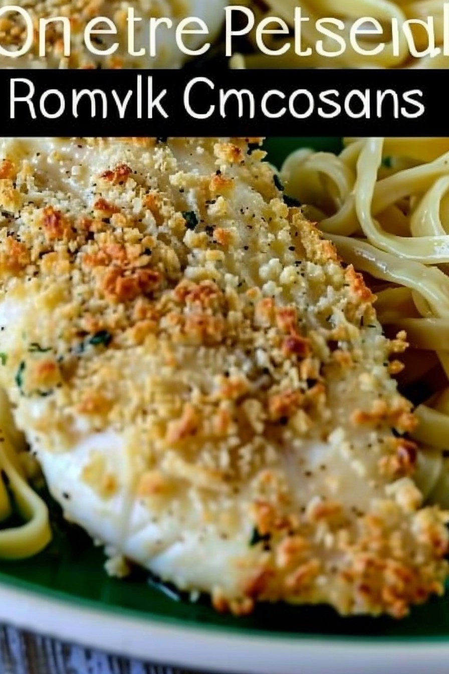 Crispy Parmesan Crusted Tilapia