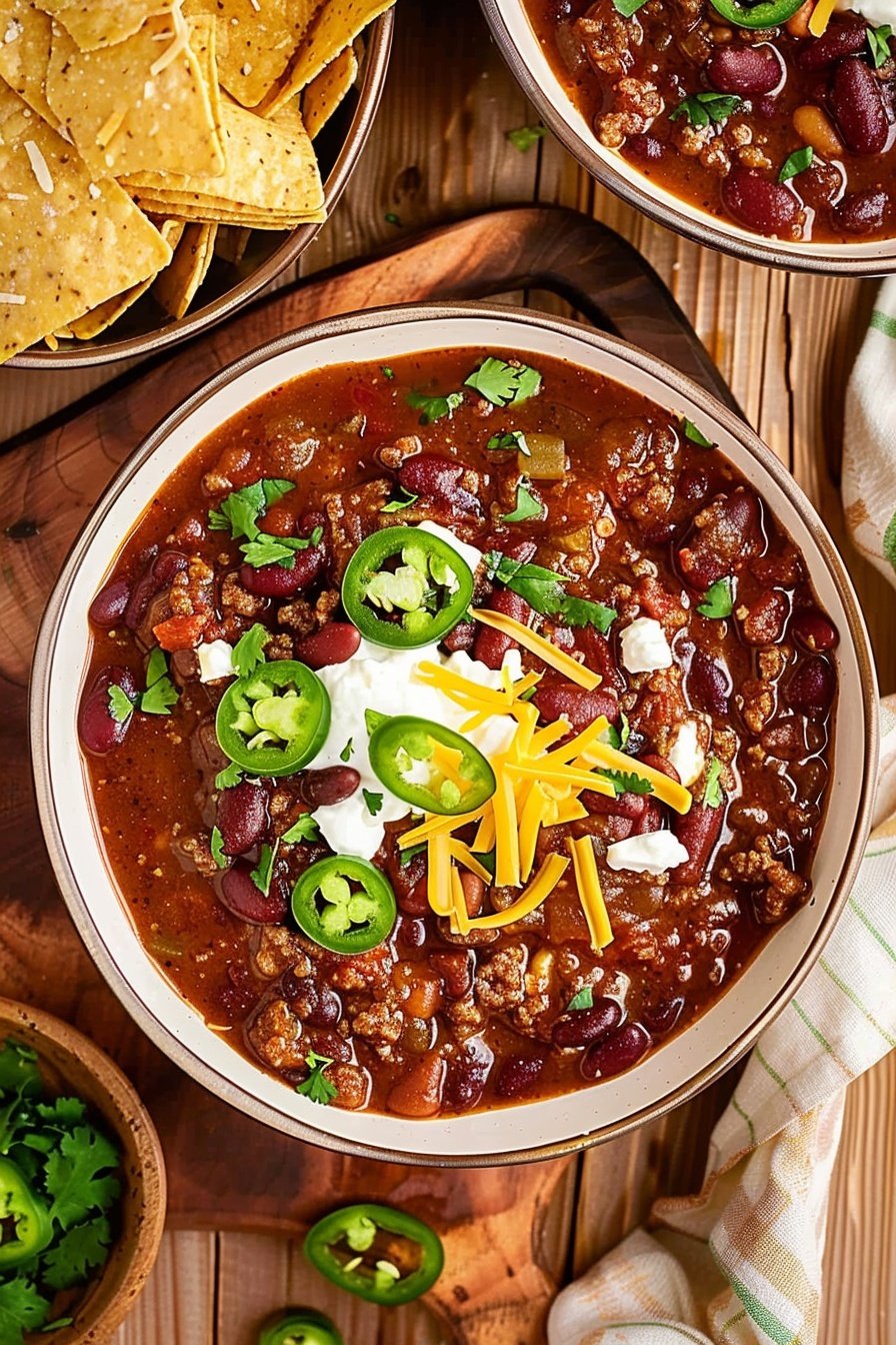 Effortless Slow Cooker Chili