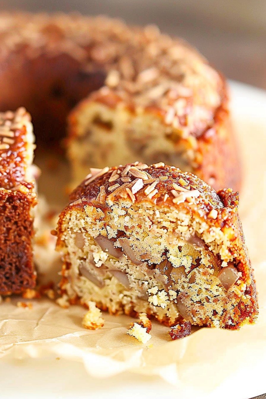 Fragile Cake Slice Delight