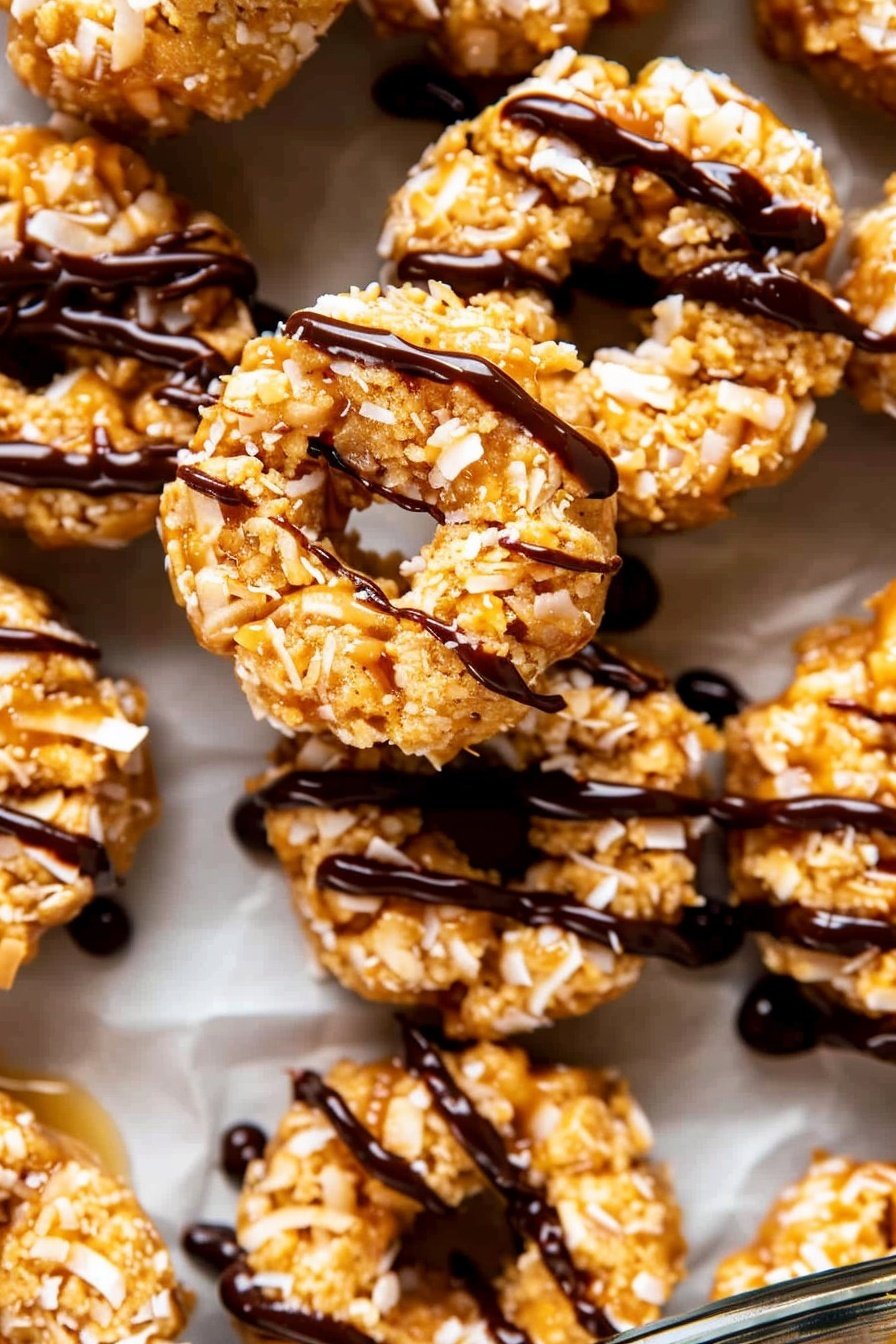 Homemade Caramel Coconut Delights