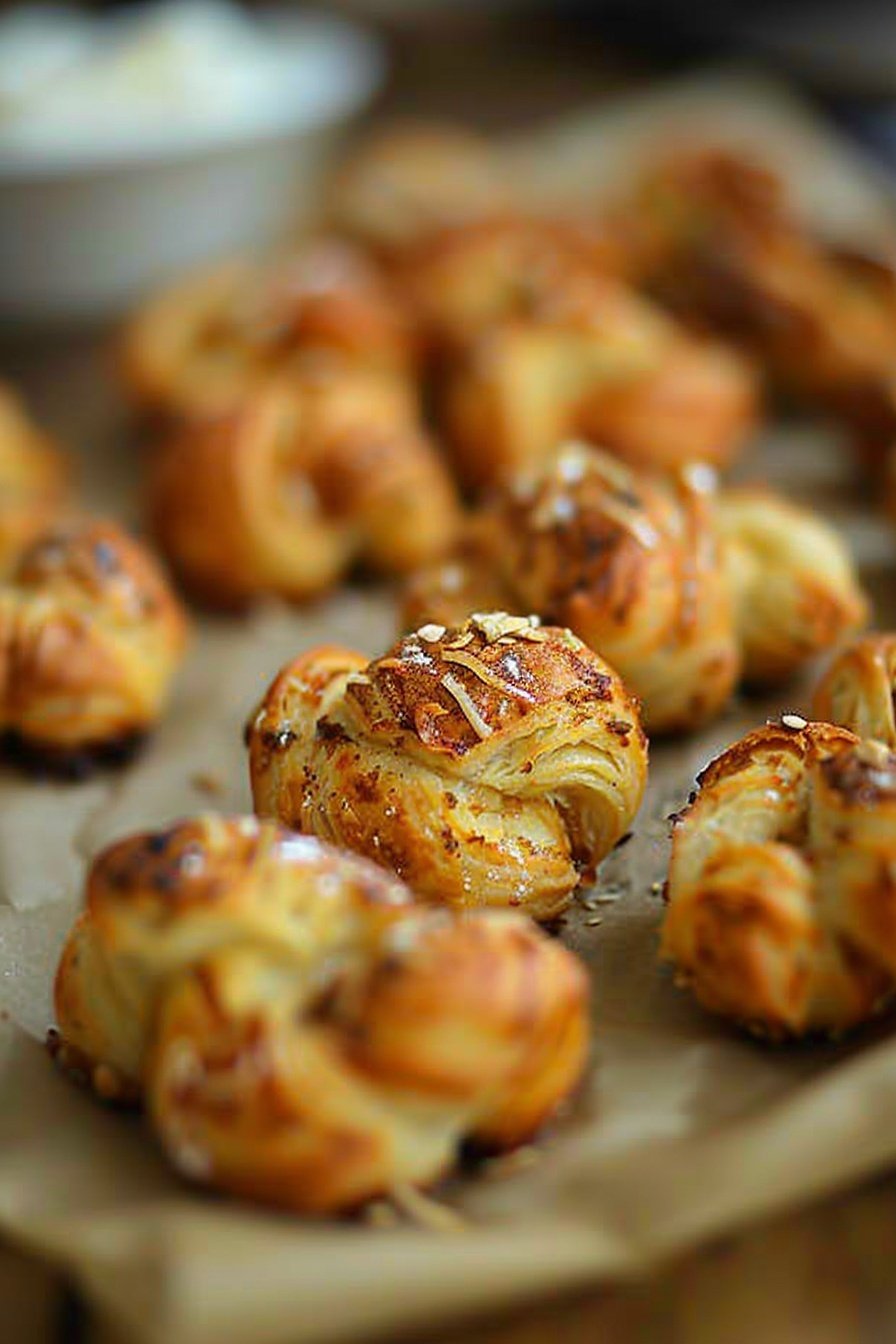 Homemade Savory Snack Knots