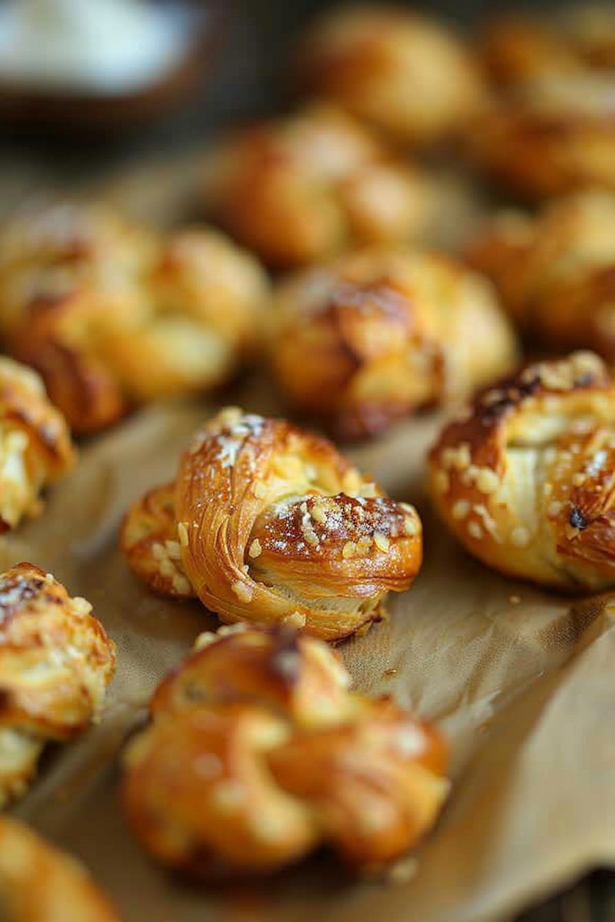 Homemade Savory Snack Knots