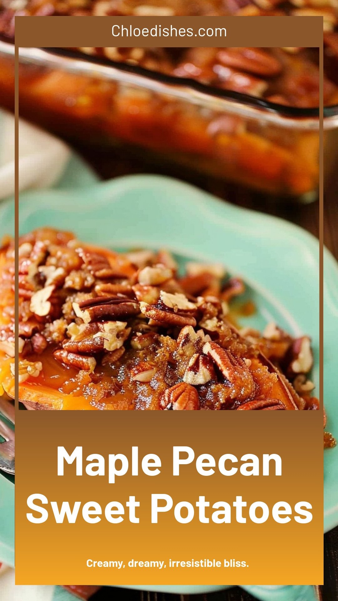 Maple Pecan Sweet Potatoes