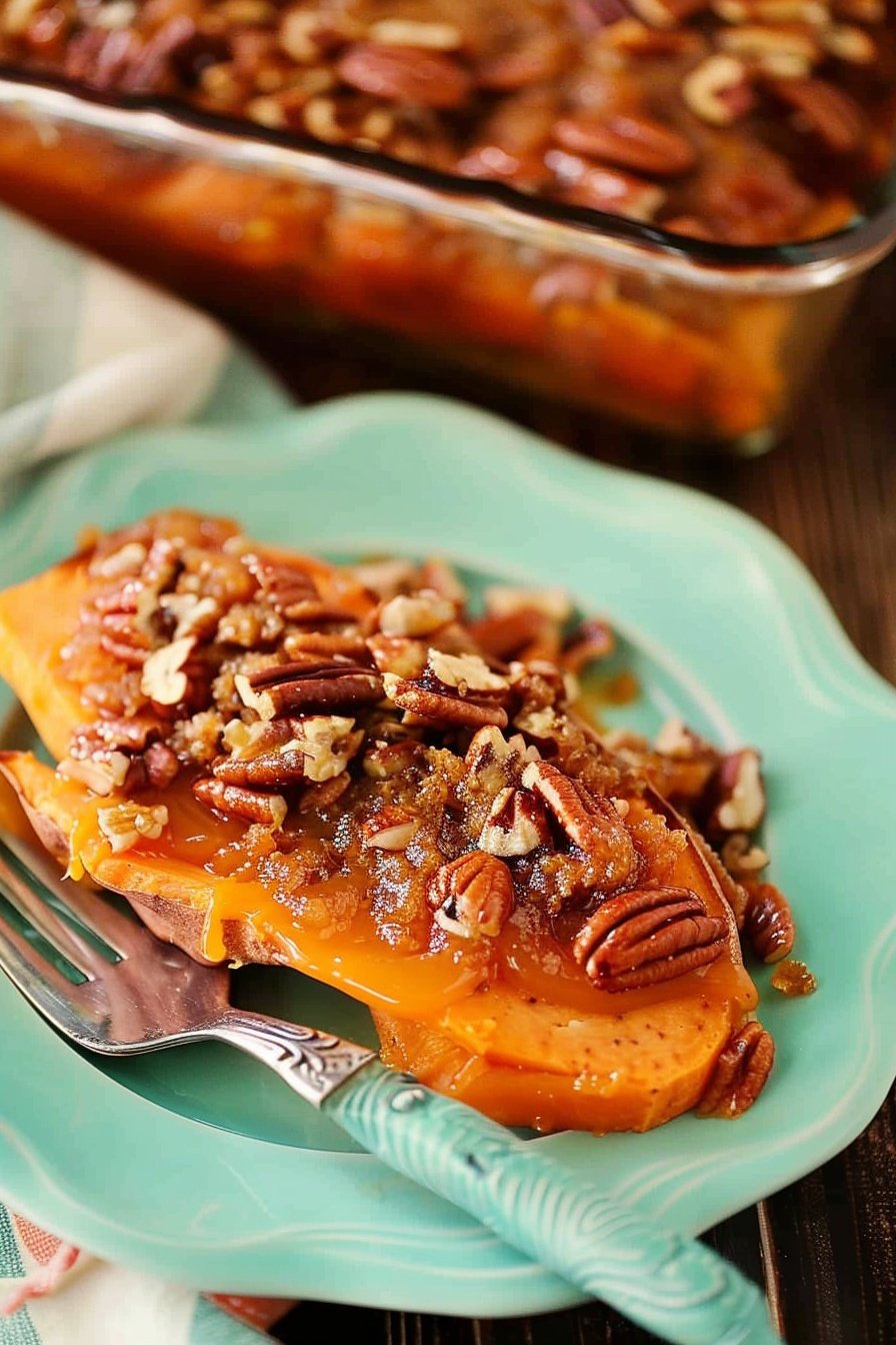Maple Pecan Sweet Potatoes