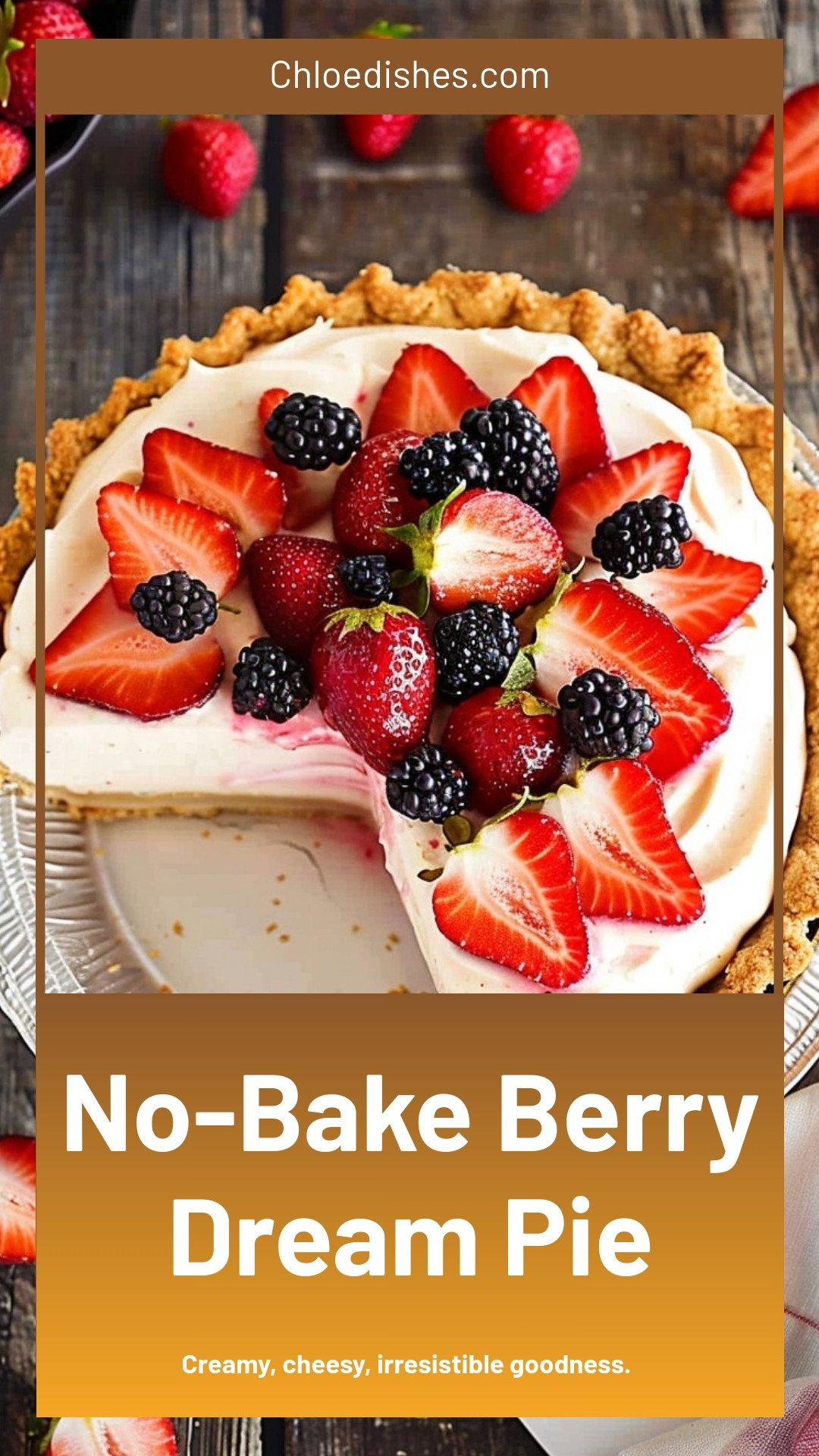 No-Bake Berry Dream Pie