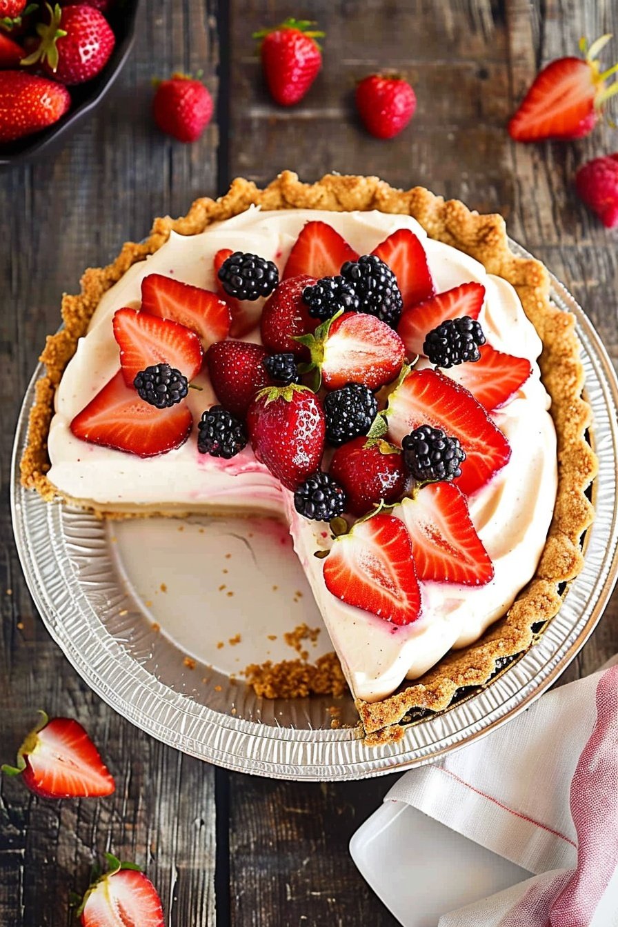 No-Bake Berry Dream Pie