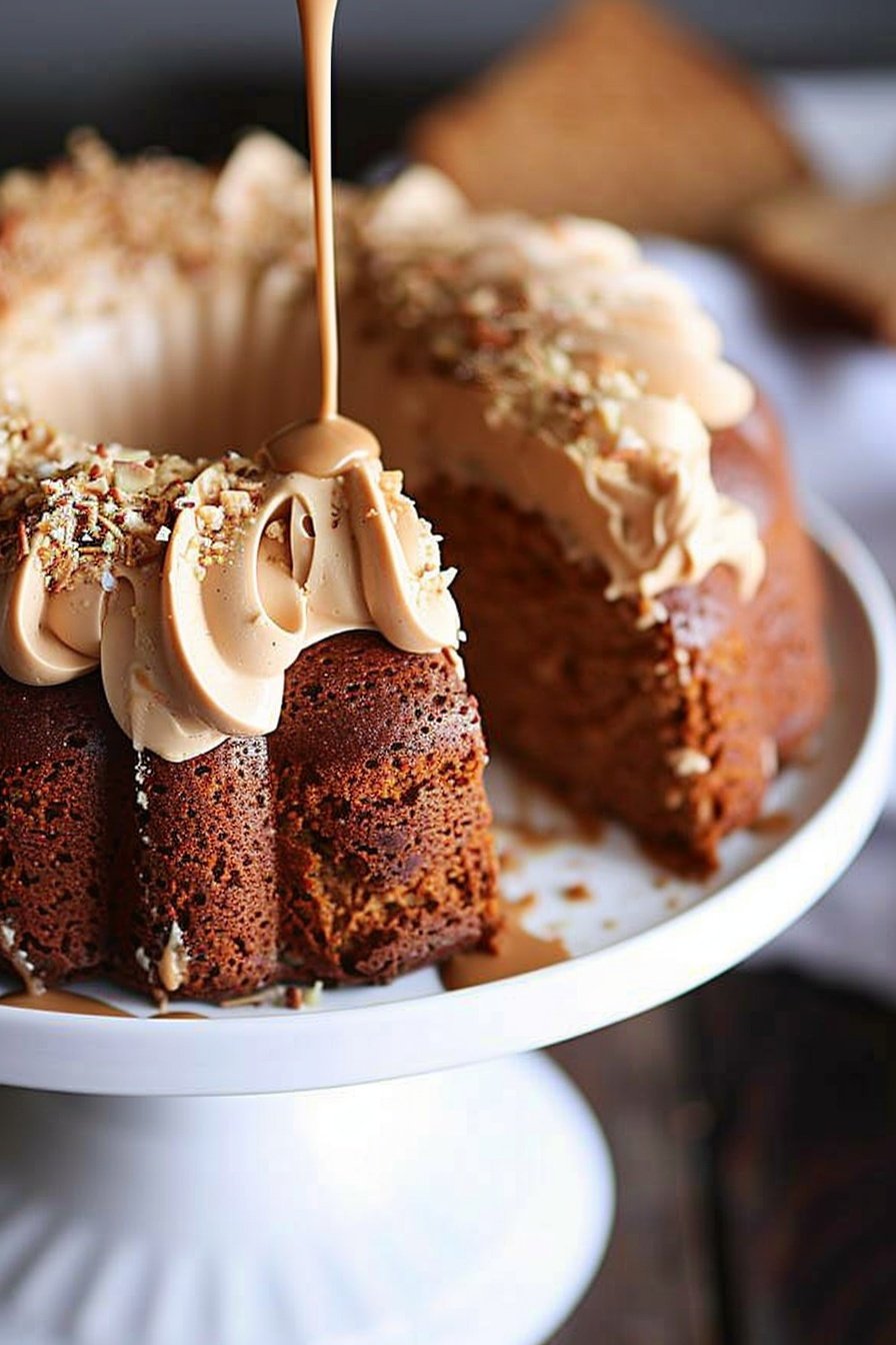Nutty Buttercream Loaf