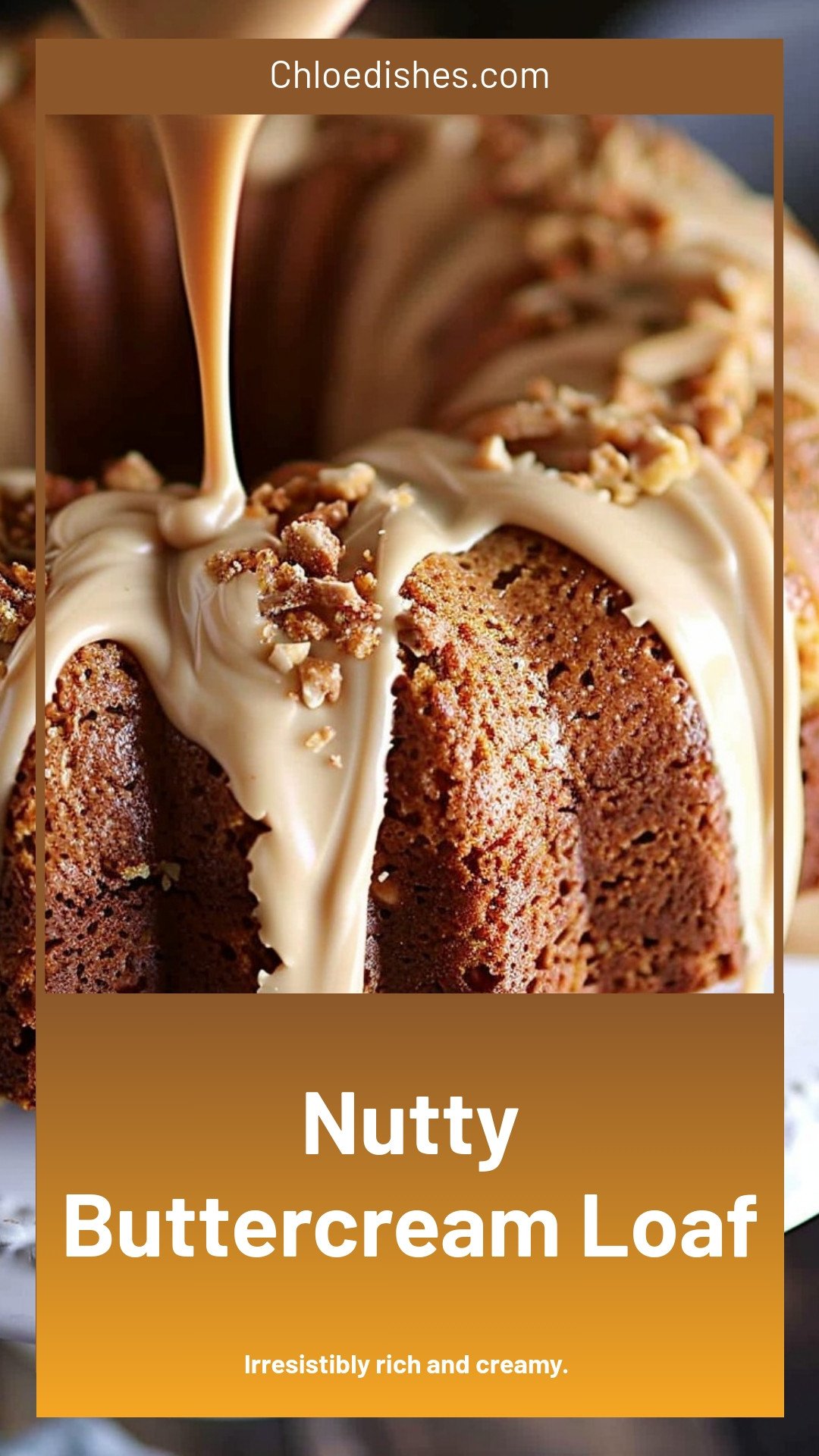 Nutty Buttercream Loaf