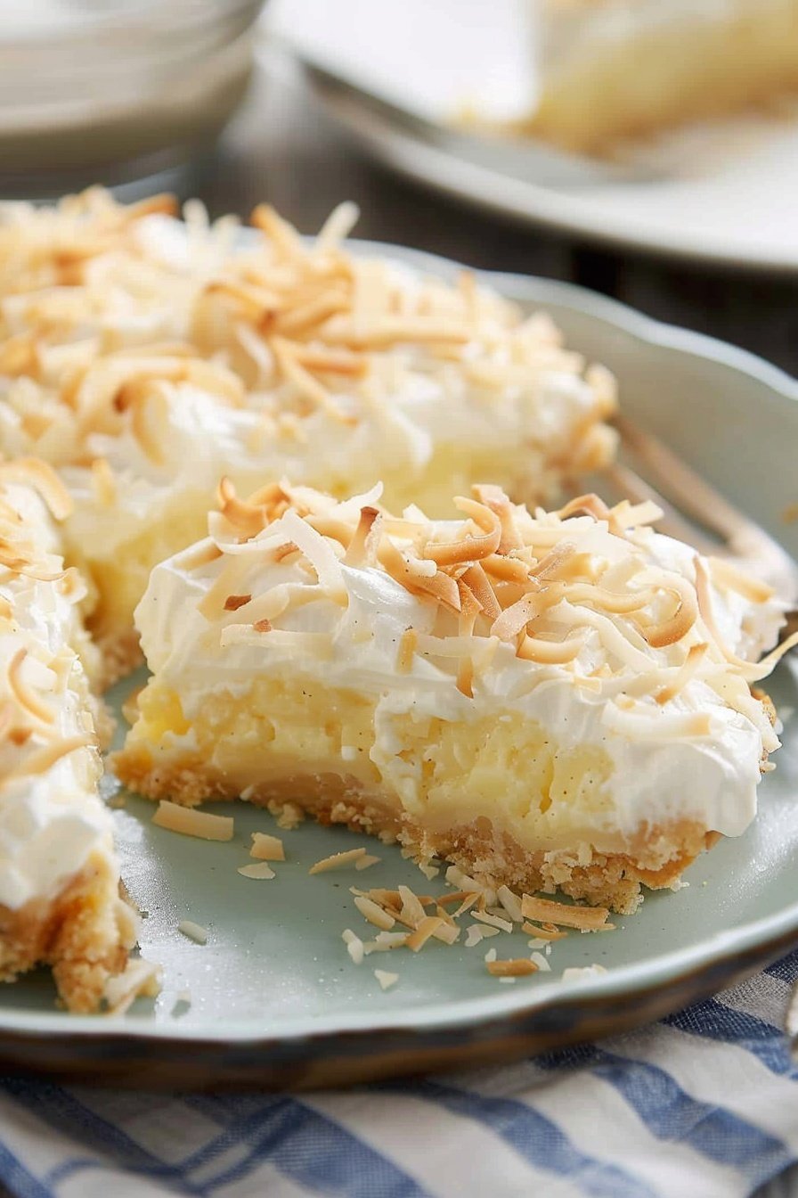 Old-Fashioned Coconut Squares