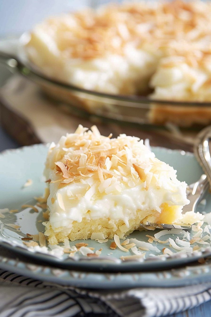 Old-Fashioned Coconut Squares