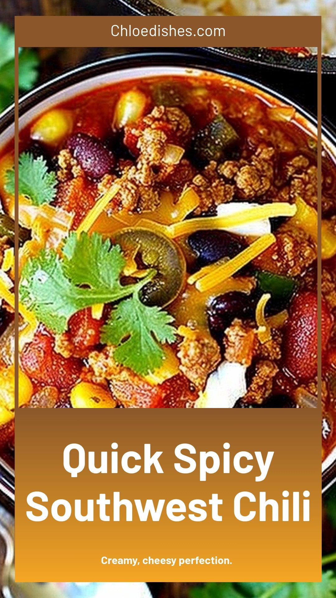 Quick Spicy Southwest Chili