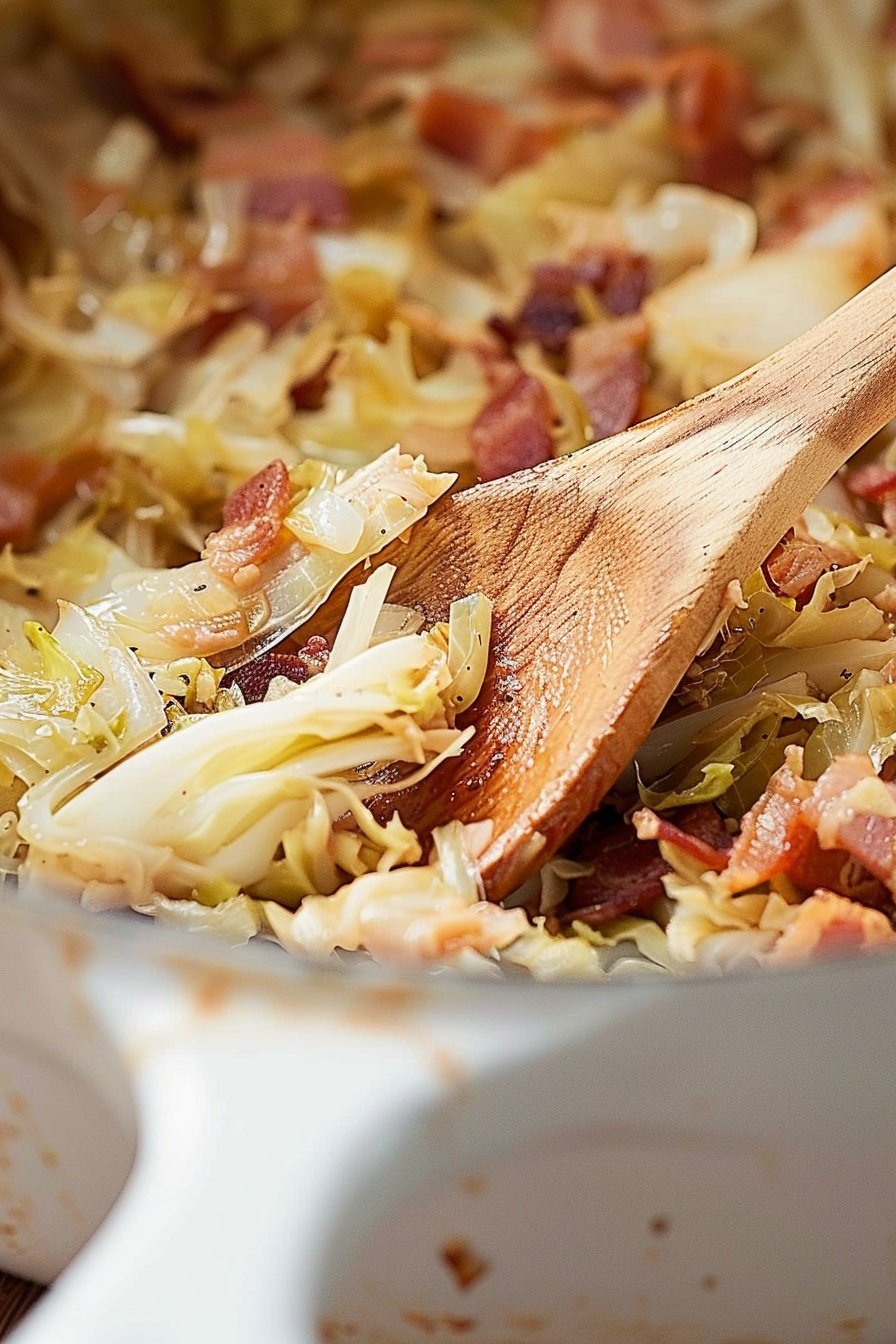 Savory Bacon and Cabbage