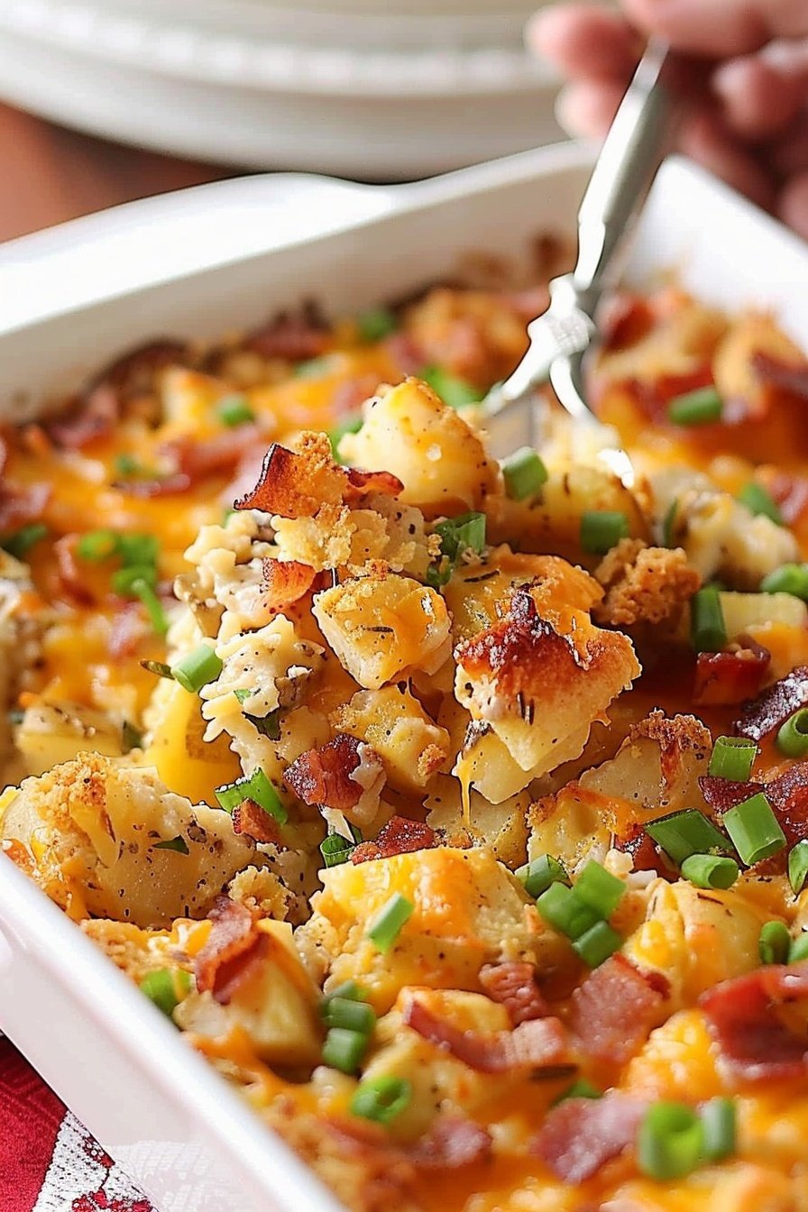 Savory Morning Potato Casserole