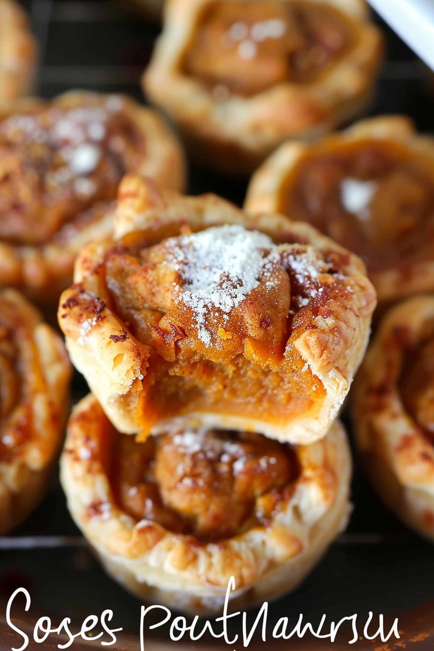 Spiced Pumpkin Pastry Bites