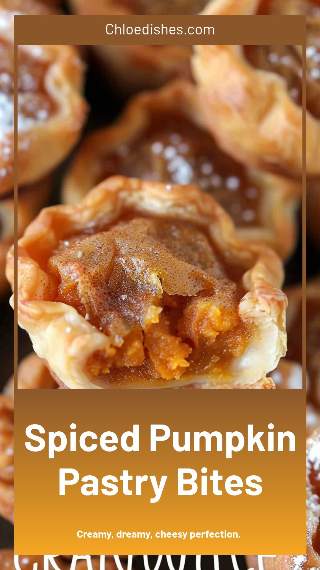 Spiced Pumpkin Pastry Bites