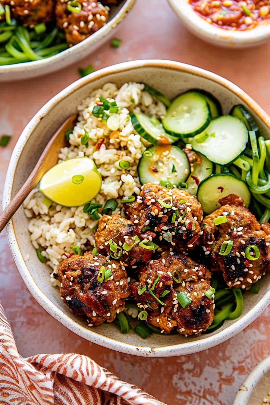 Spicy Turkey Zoodle Bowls