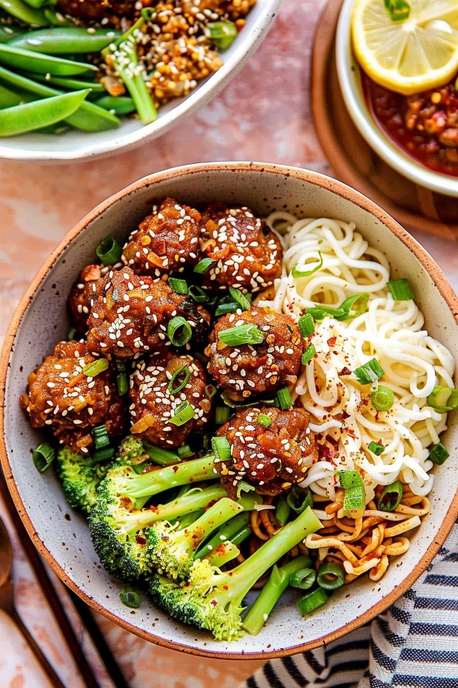 Spicy Turkey Zoodle Bowls