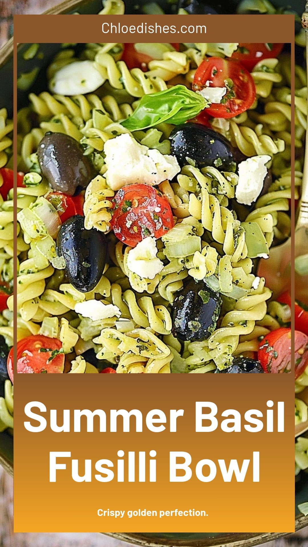Summer Basil Fusilli Bowl