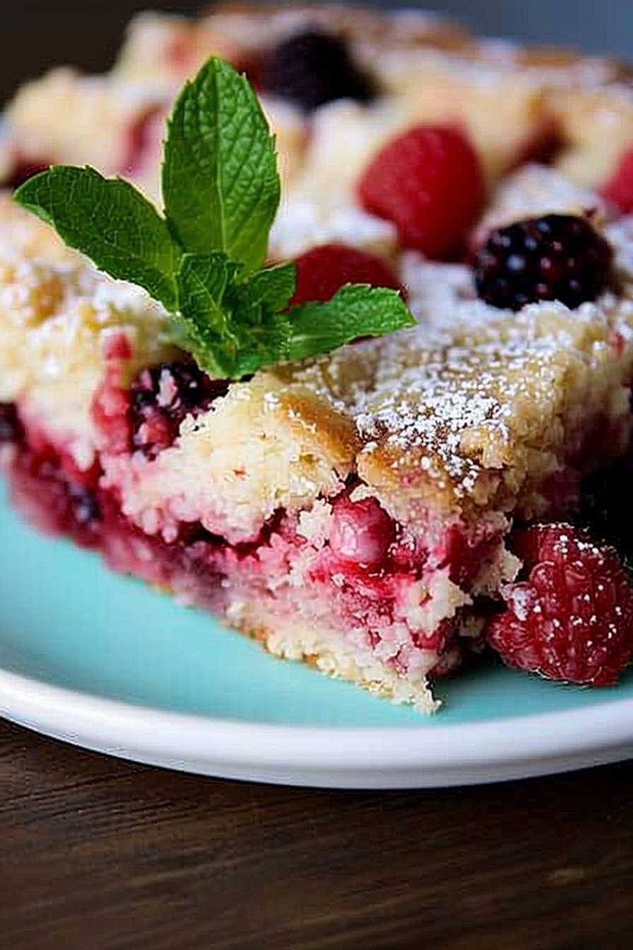 Summer Berry Squares