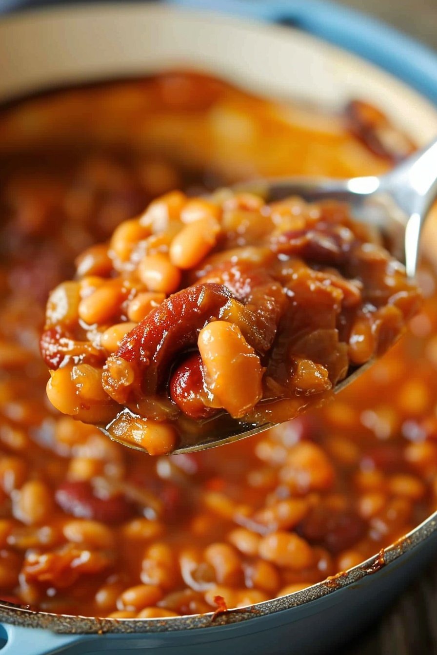 Sweet Glazed Bean Bake