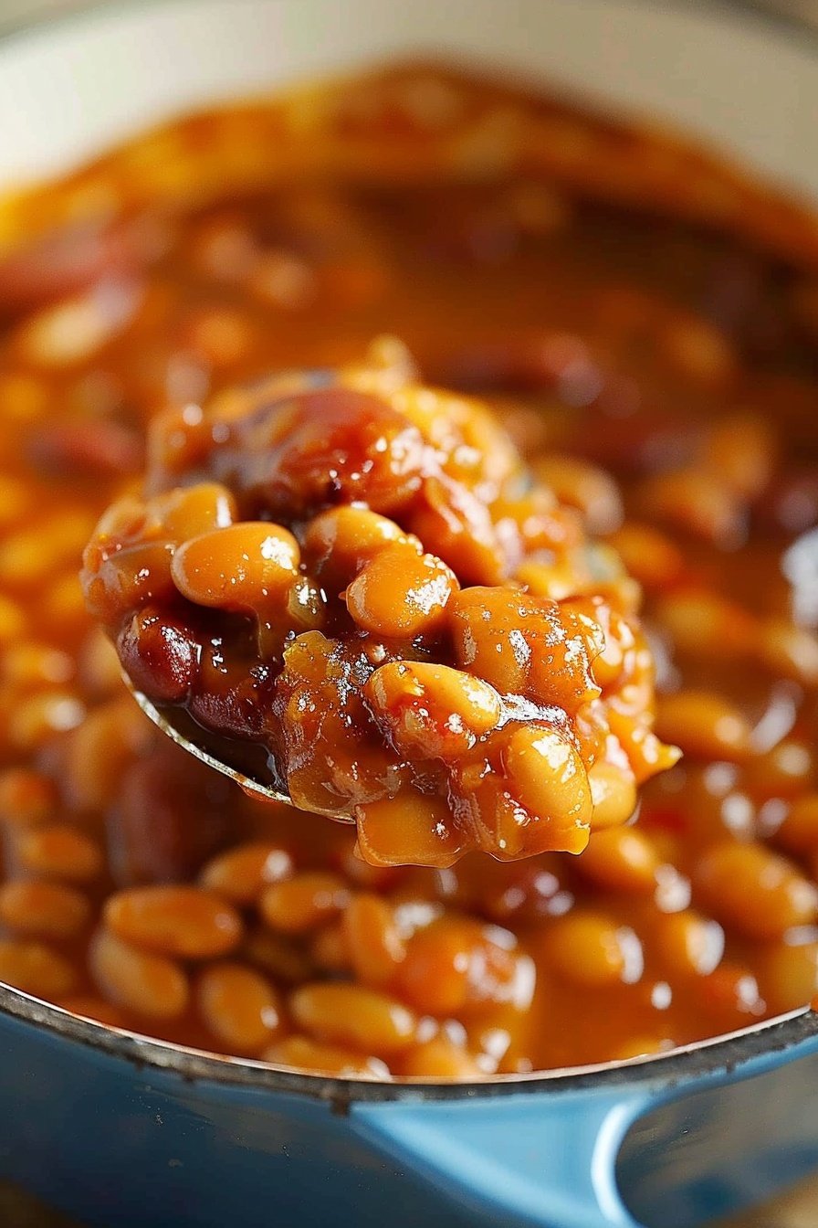Sweet Glazed Bean Bake