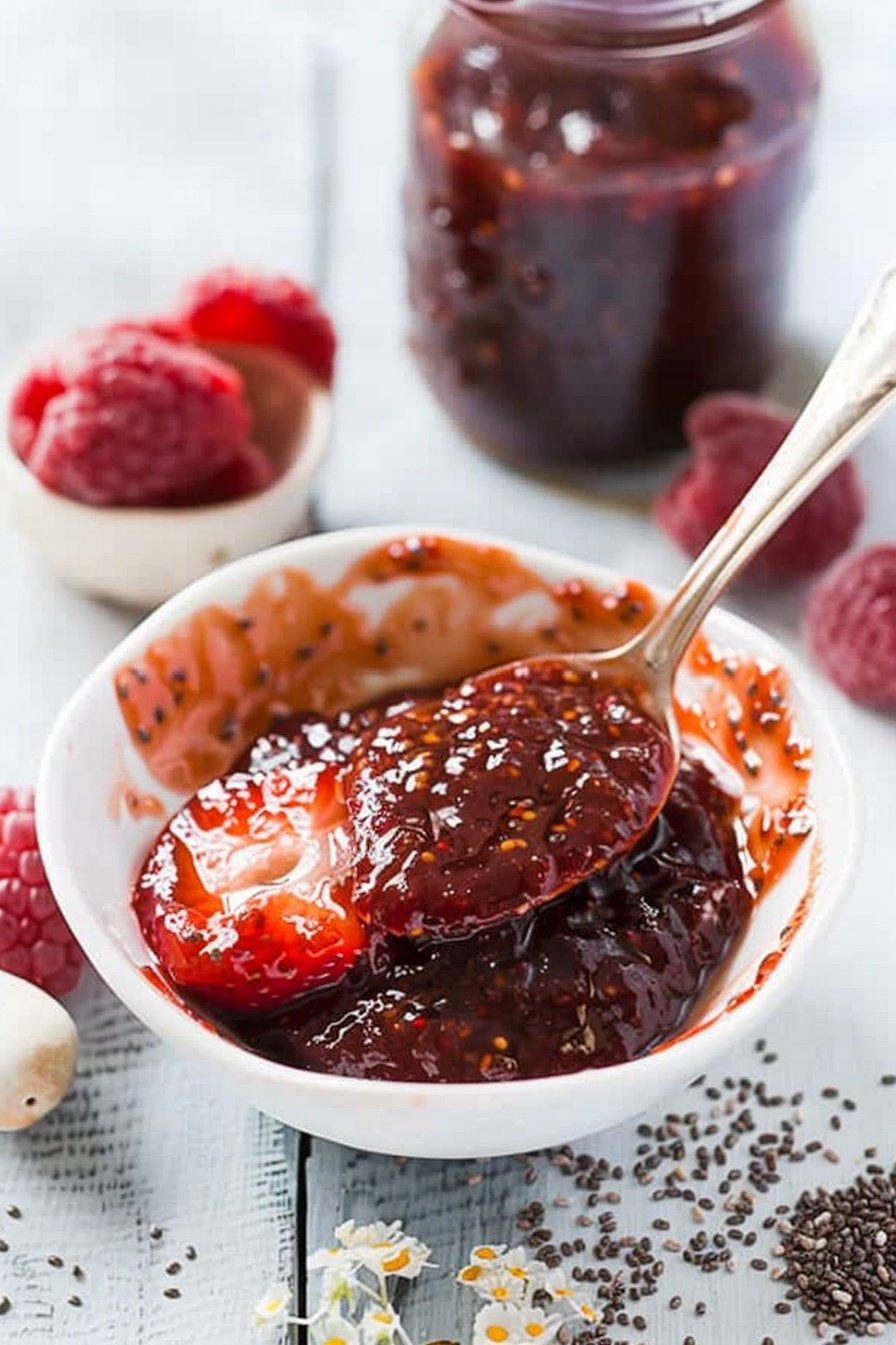 Tangy Chia Berry Jam