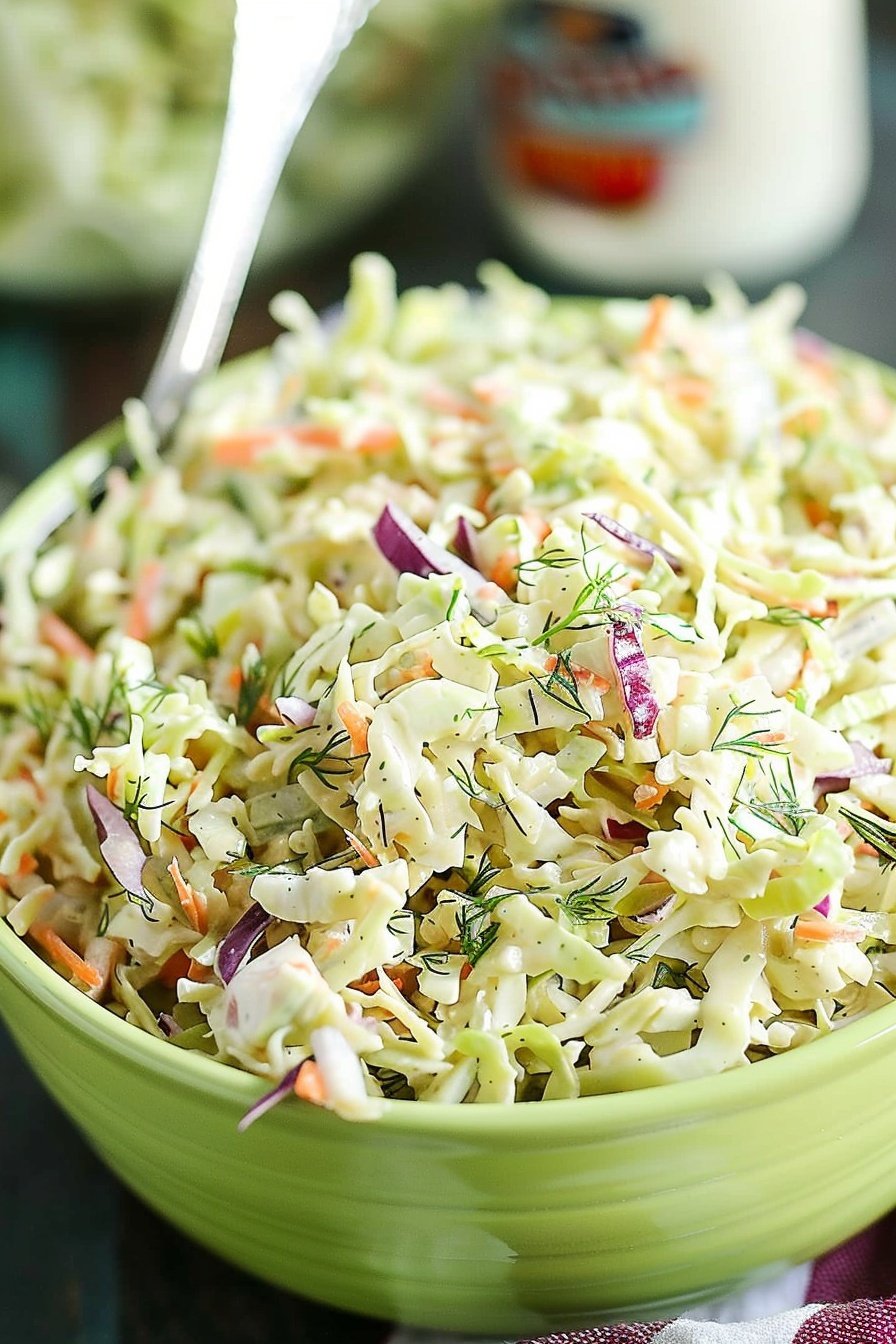 Tangy Dill Slaw