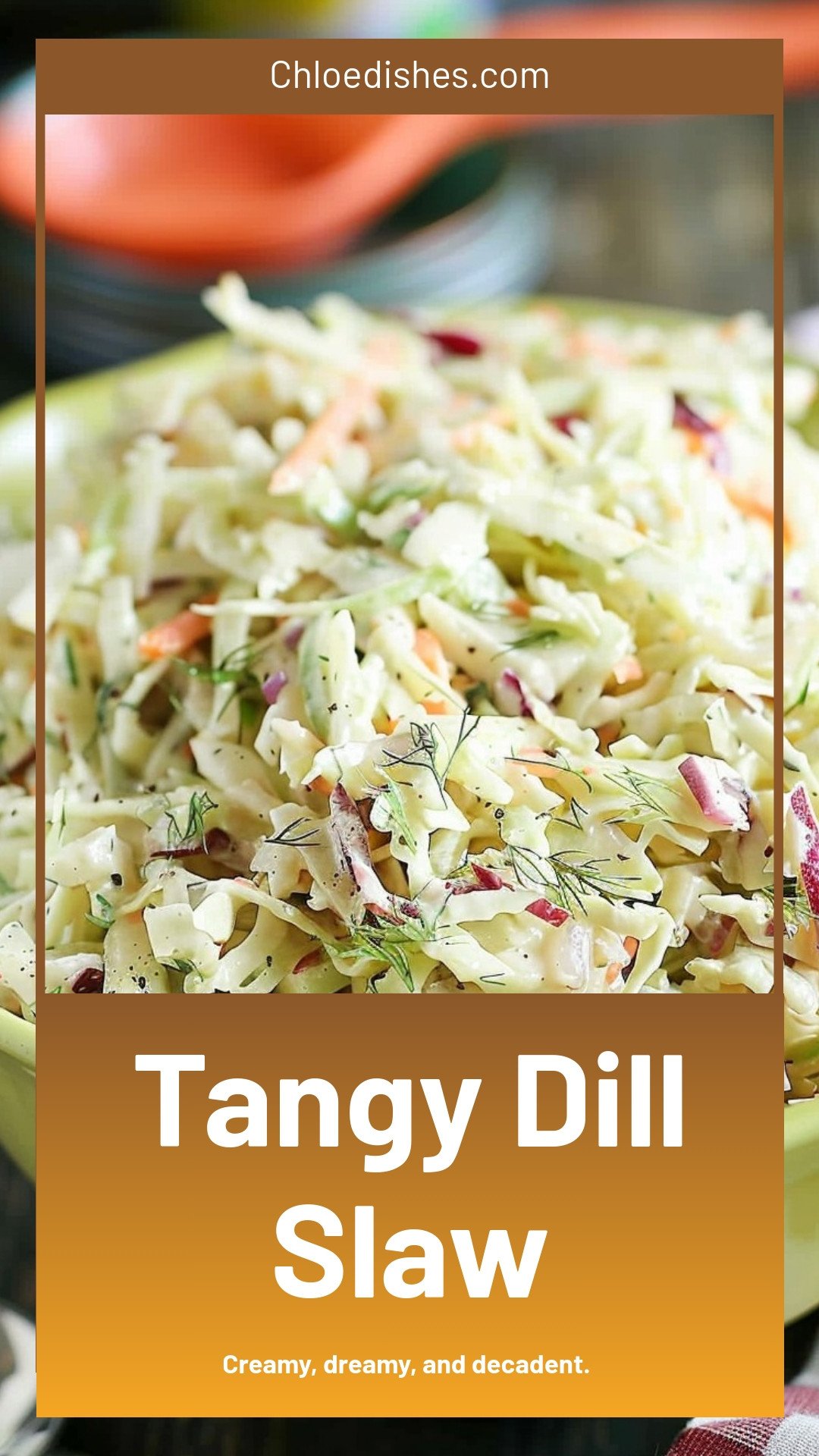 Tangy Dill Slaw
