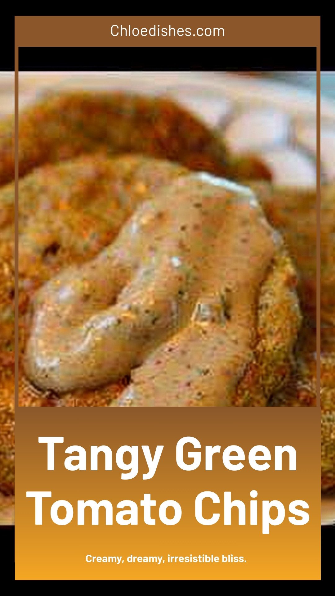 Tangy Green Tomato Chips