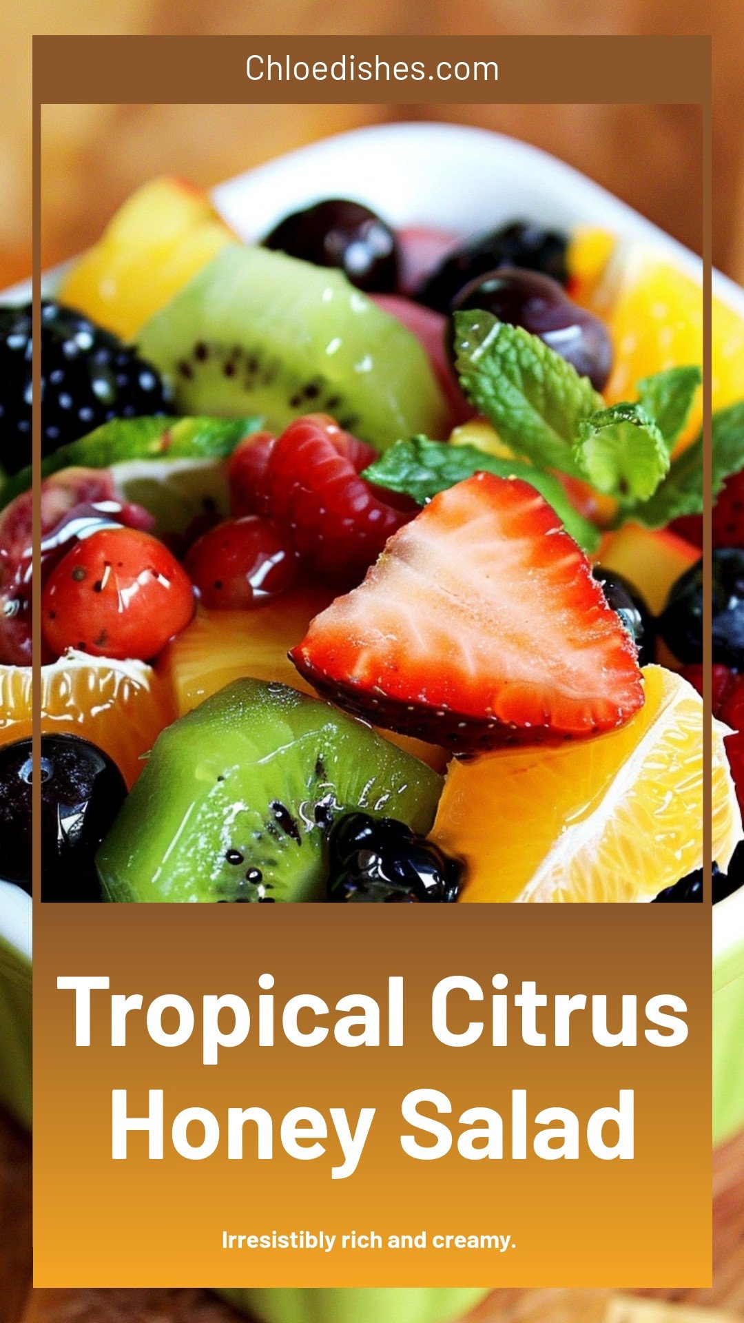 Tropical Citrus Honey Salad