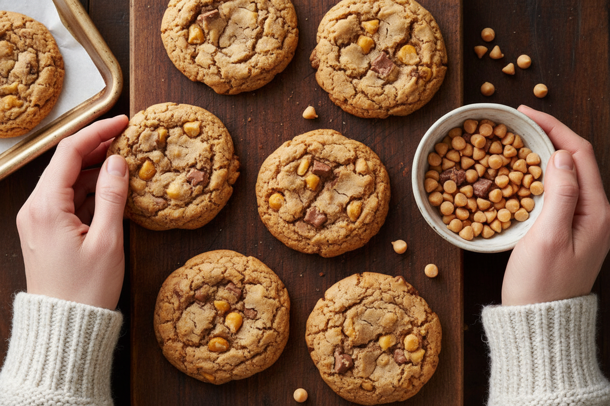 Butterscotch Toffee Cookie Recipe