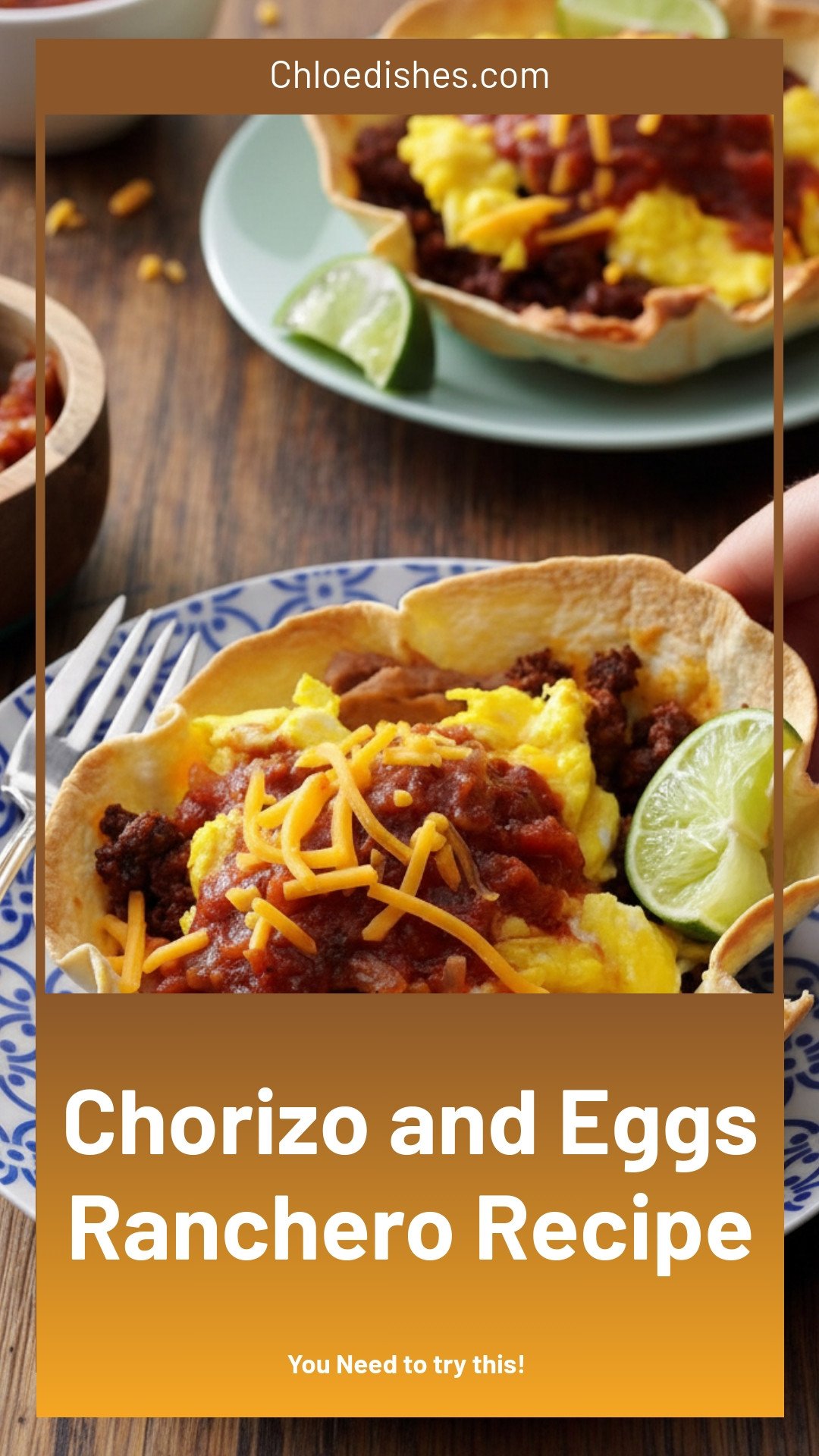 Chorizo and Eggs Ranchero