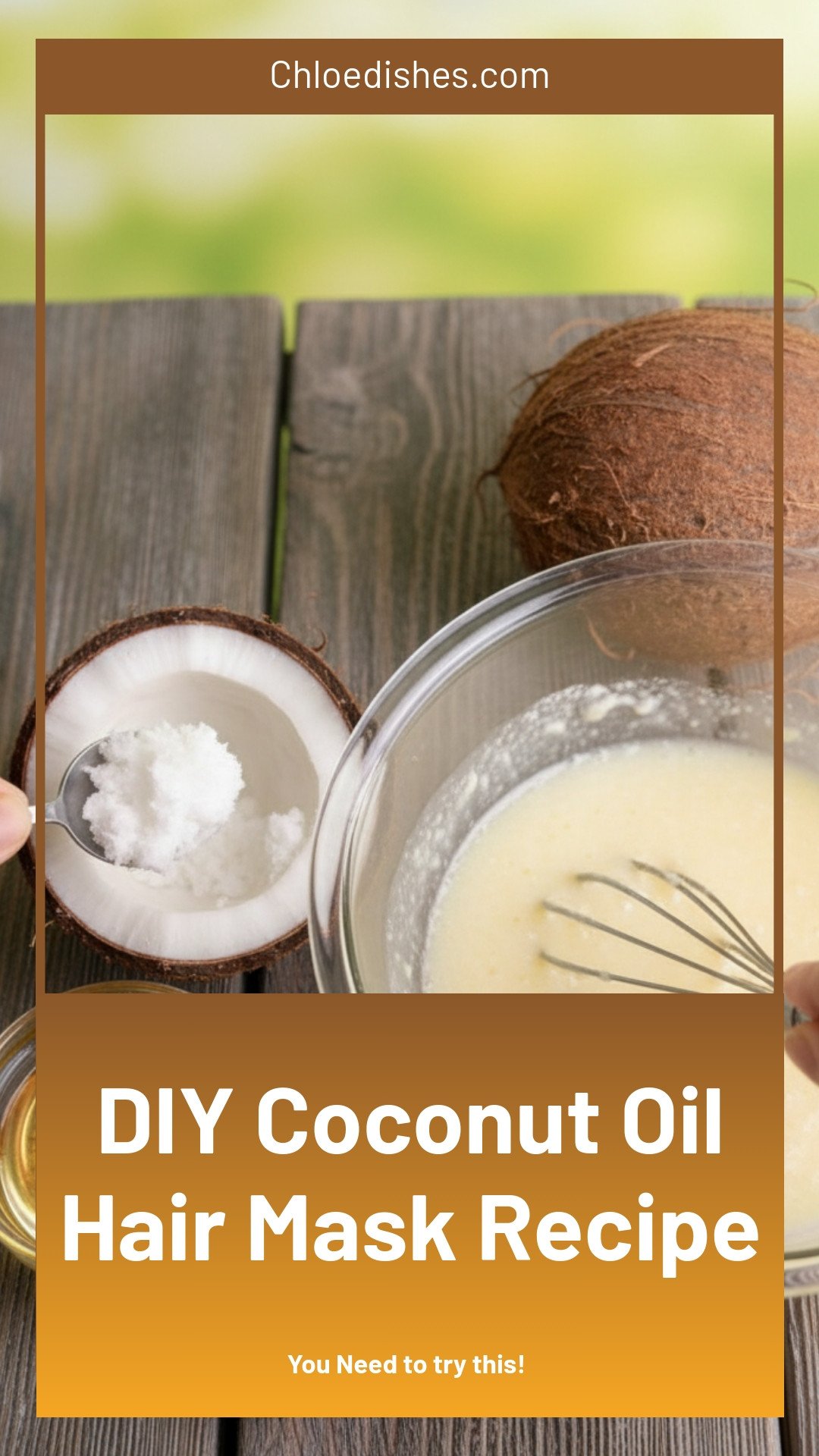 How to Make a Coconut Oil Hair Mask