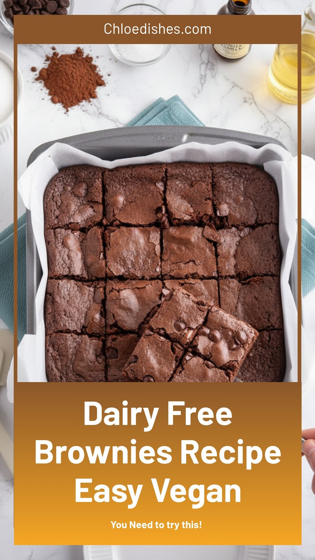How to Make Dairy-Free Brownies