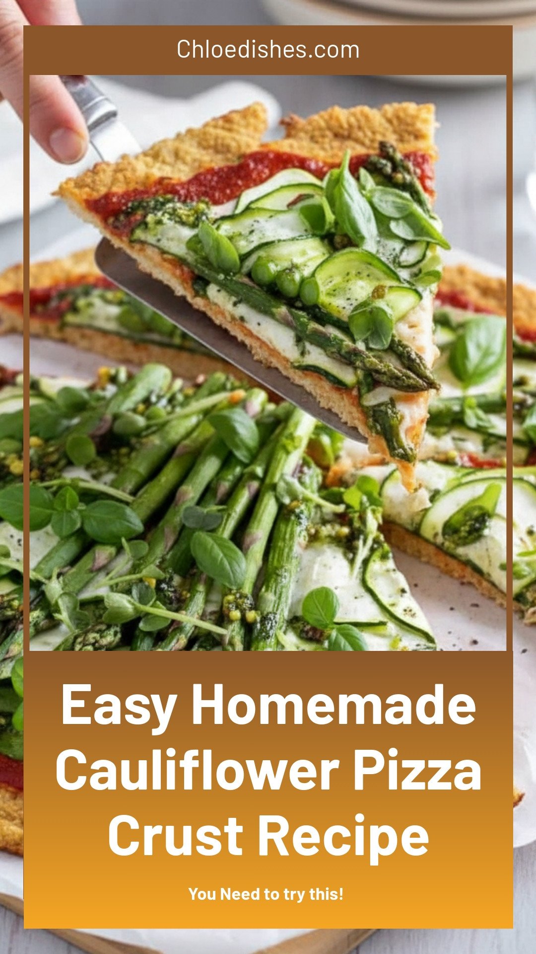 How to Make Cauliflower Pizza Crust