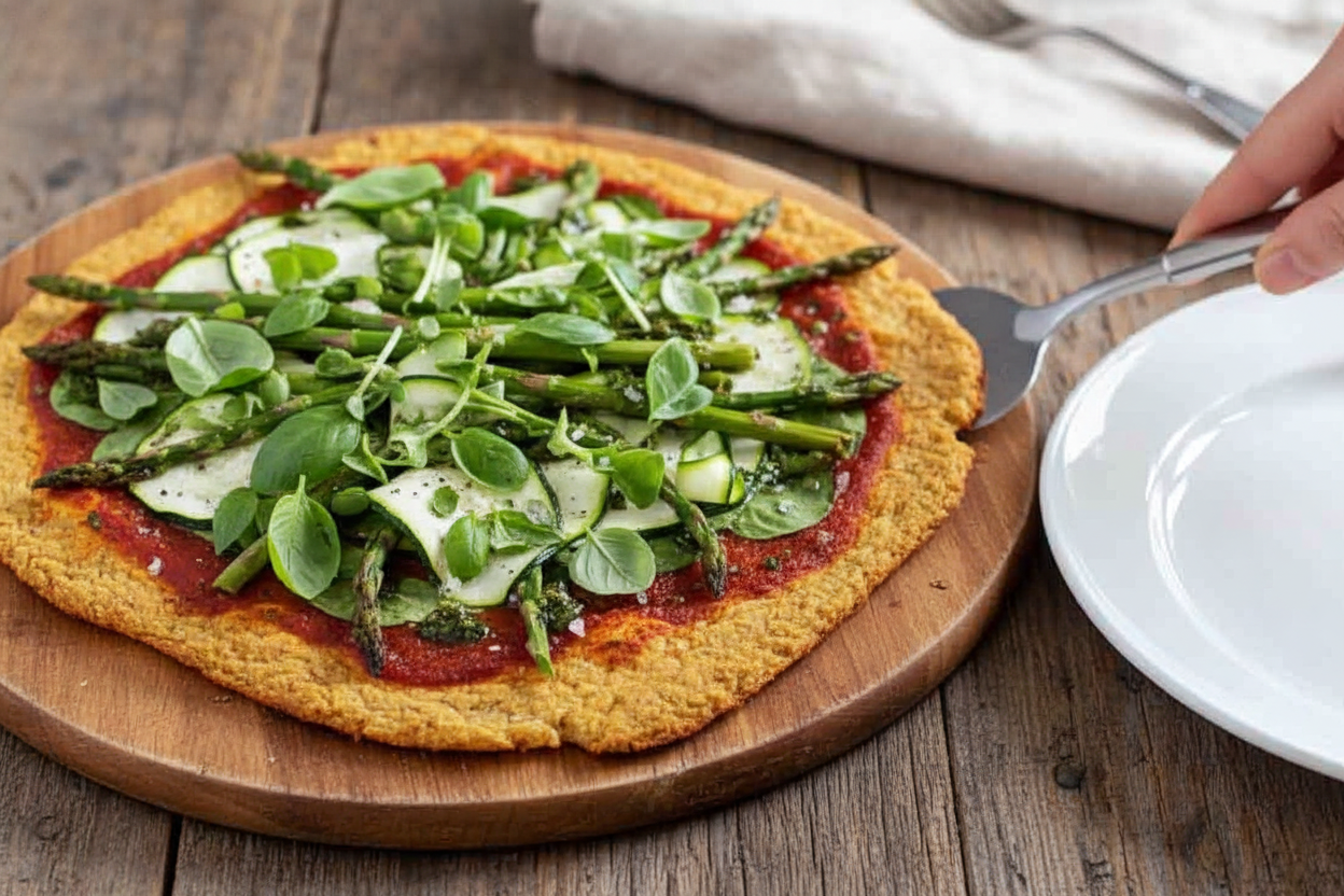 Easy Homemade Cauliflower Pizza Crust Recipe
