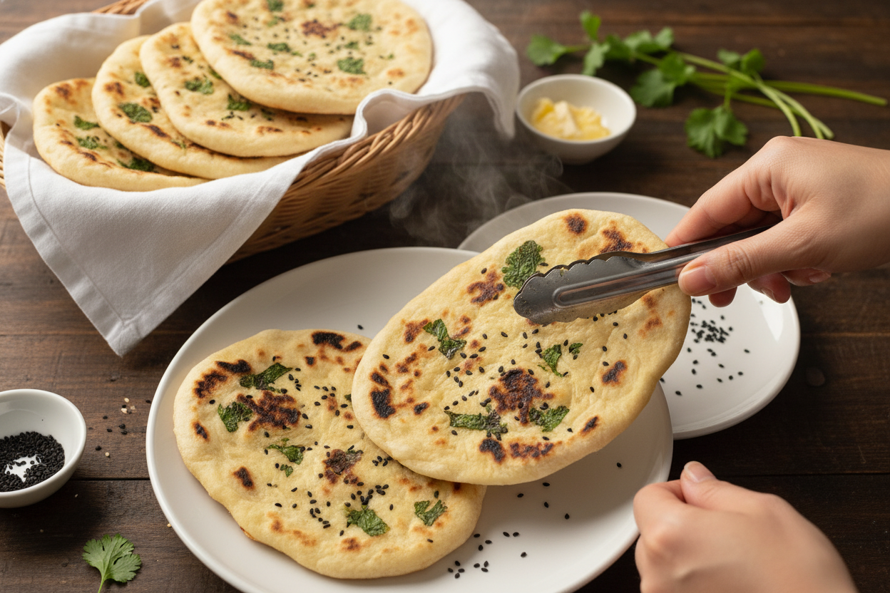 Easy Homemade Naan Bread Recipe