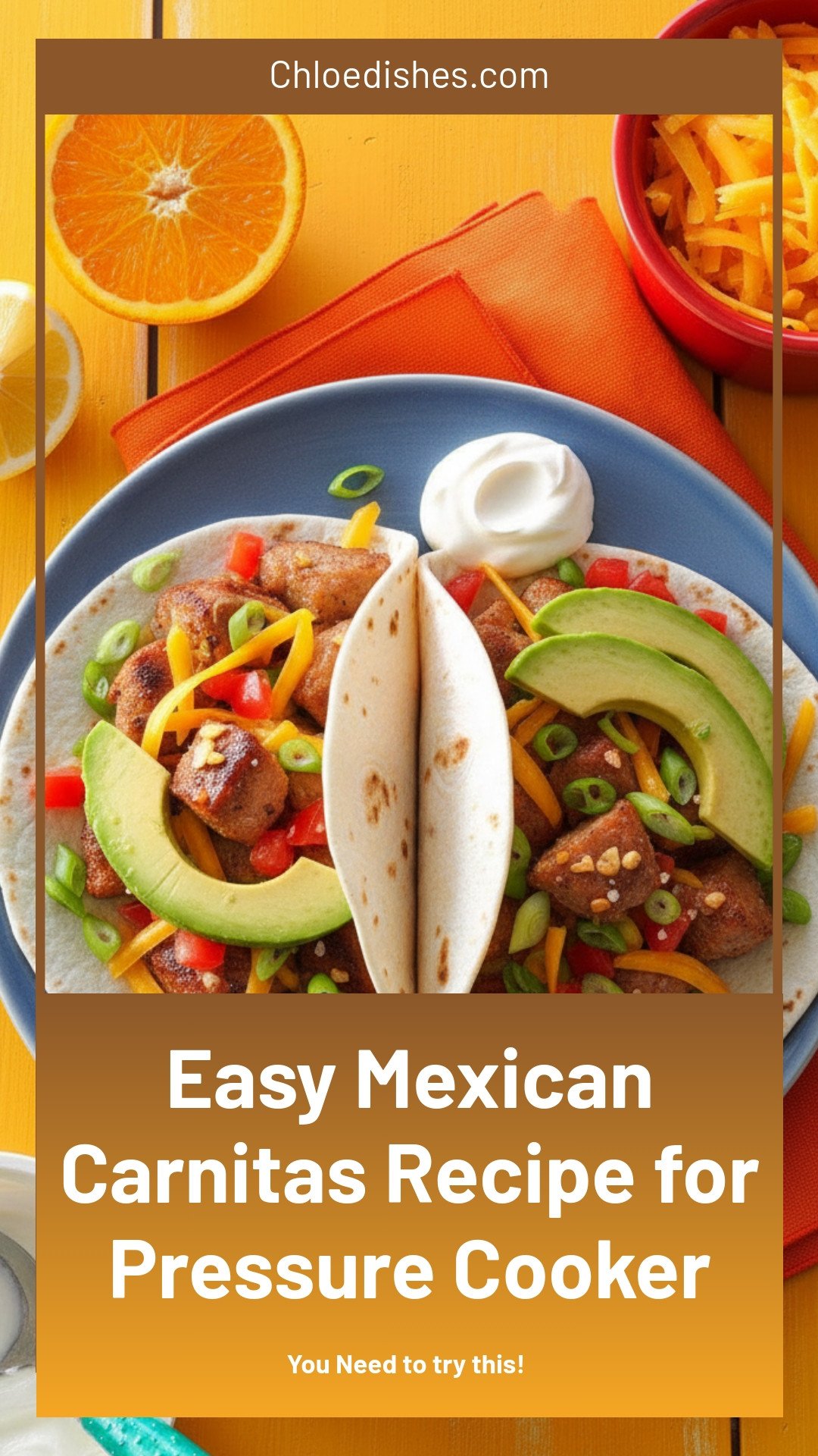 Pressure Cooker Mexican Carnitas