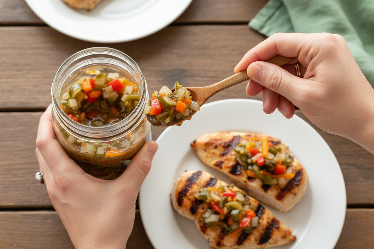 End of Garden Relish: End of Garden Relish Recipe Ideas