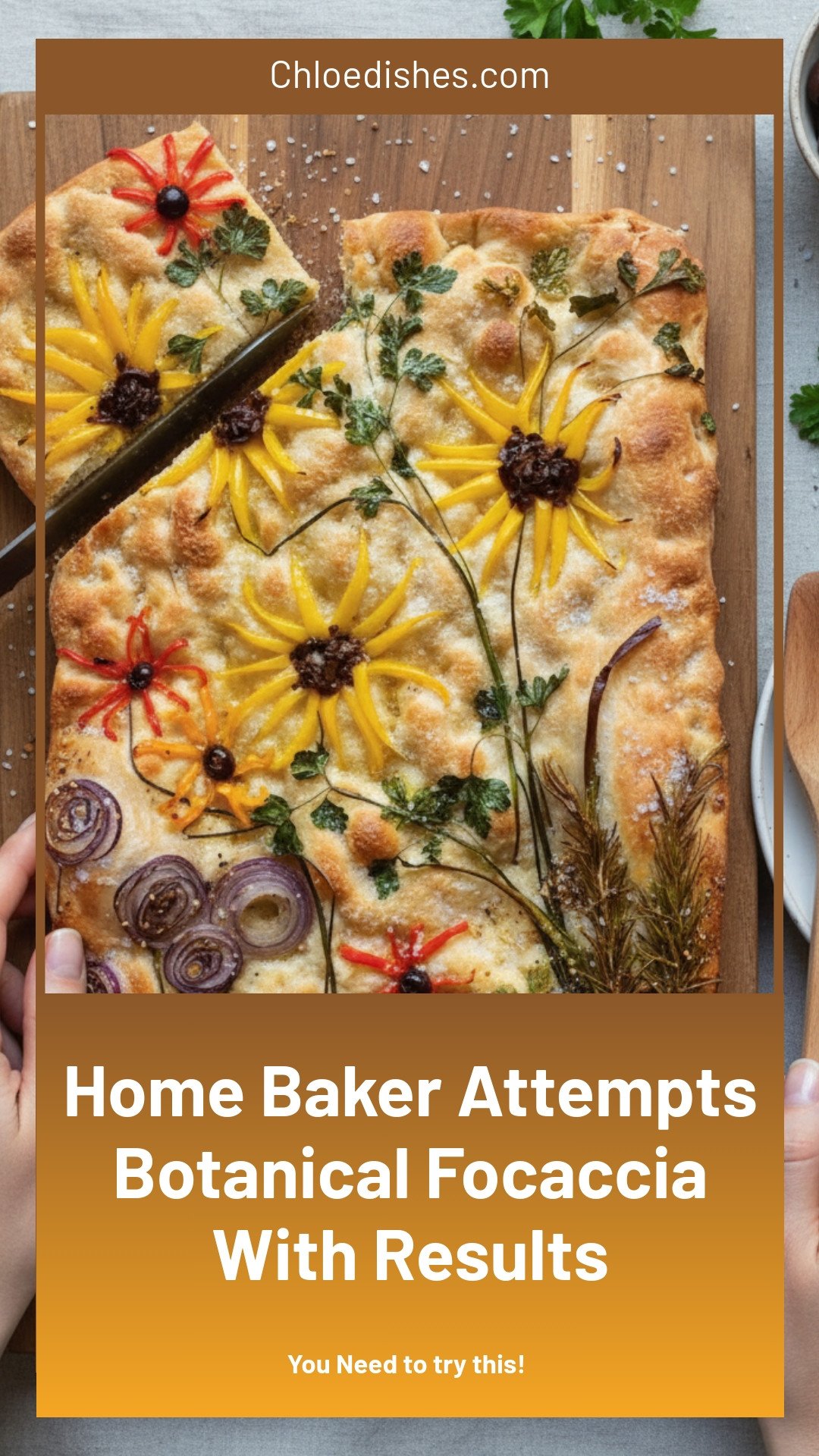 This Home Baker Tried Baking Botanical Focaccia—Here’s What Happened
