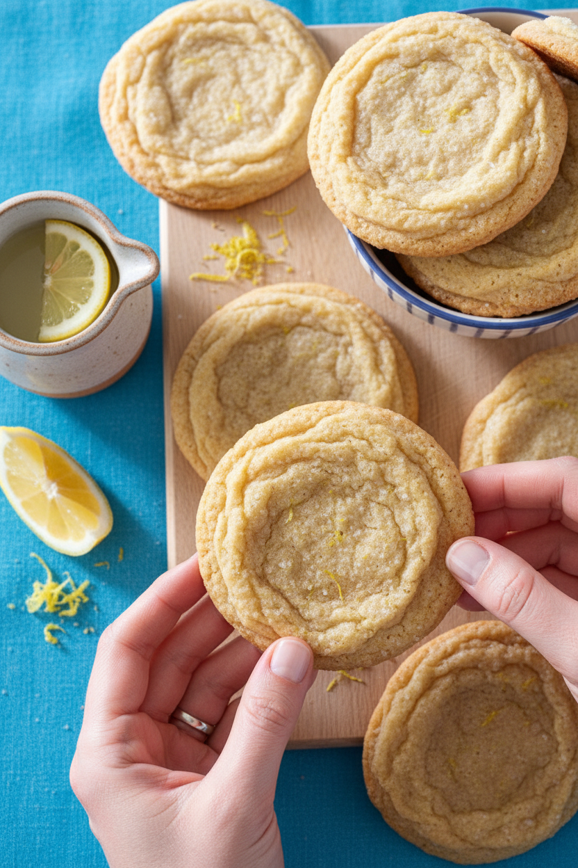 Lemon Sugar Cookies