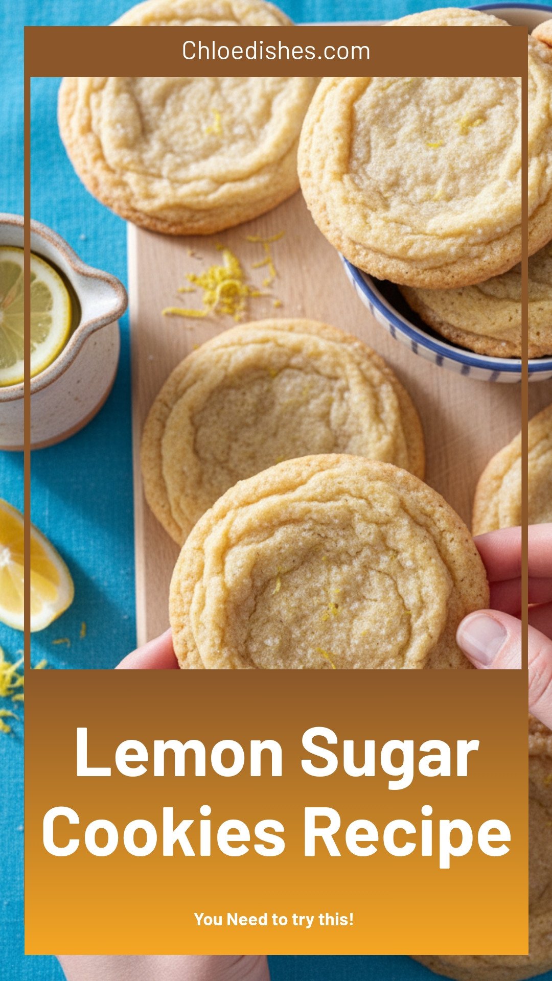 Lemon Sugar Cookies