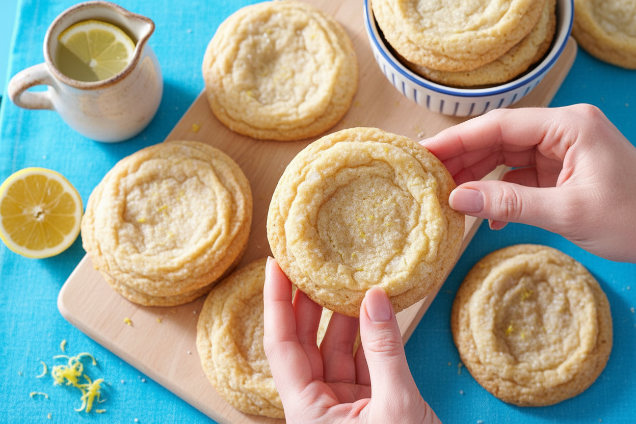 Lemon Sugar Cookies: Lemon Sugar Cookies Recipe