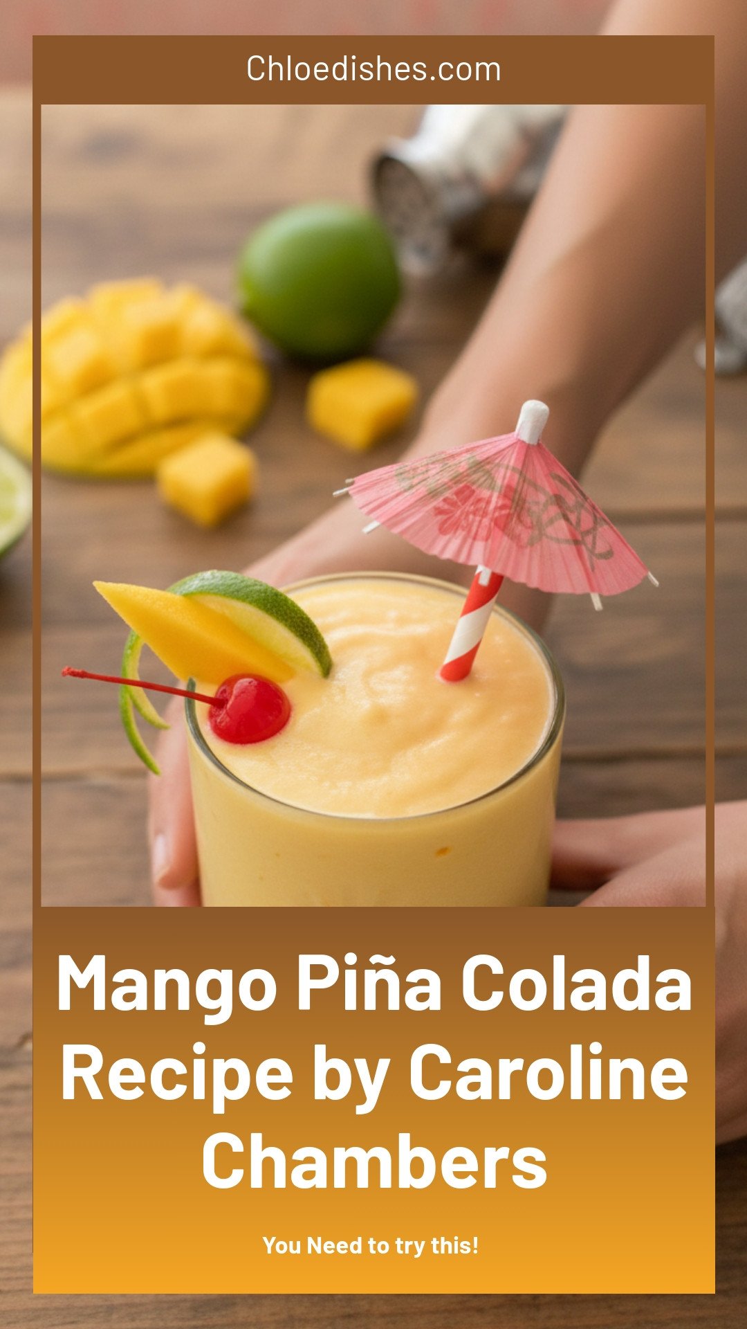 Mango Piña Colada | Caroline Chambers