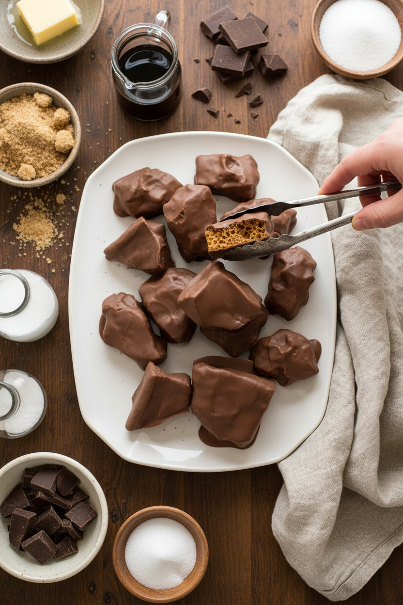 How to Make Vintage Sponge Candy