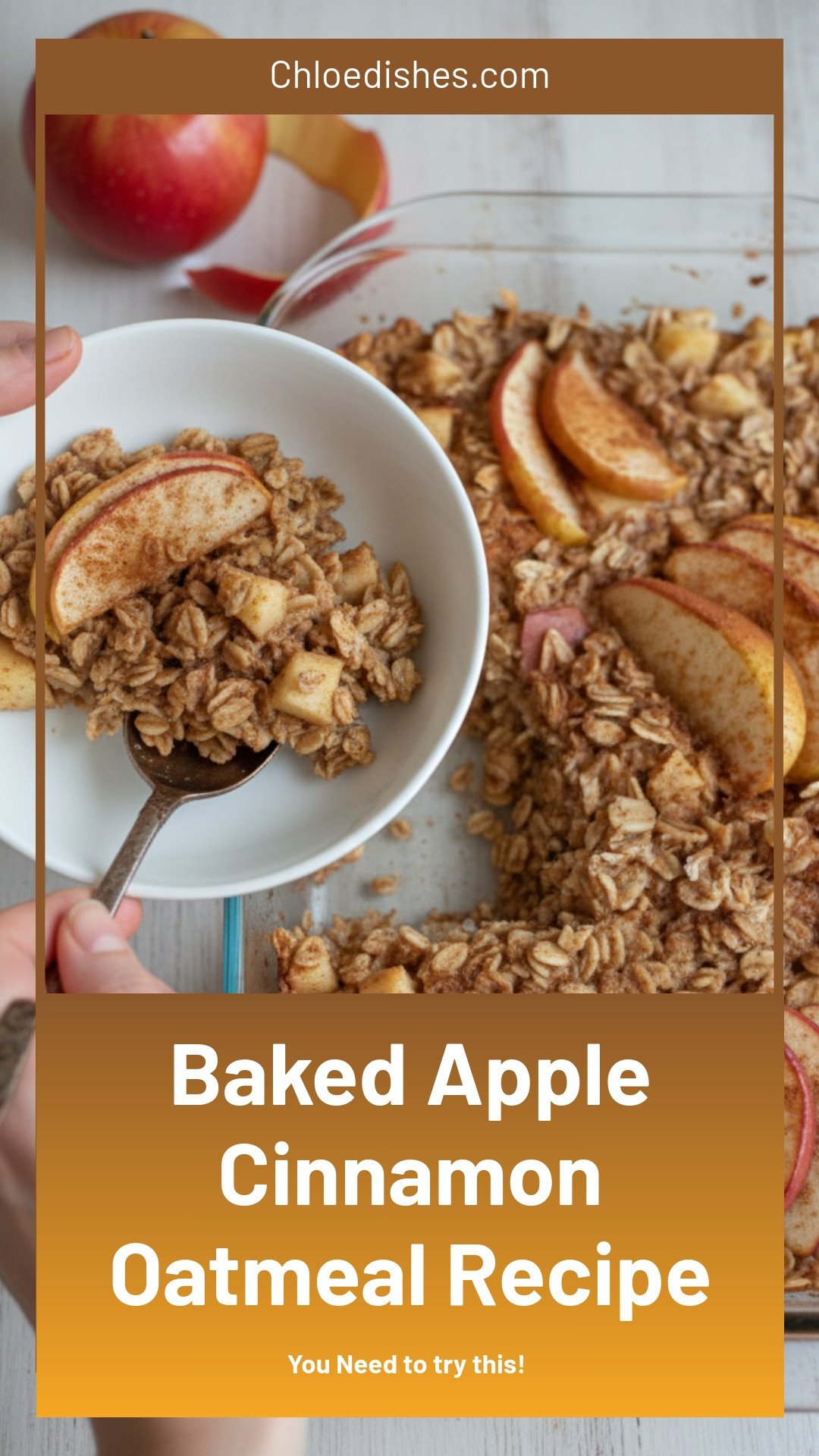 Baked Apple Cinnamon Oats